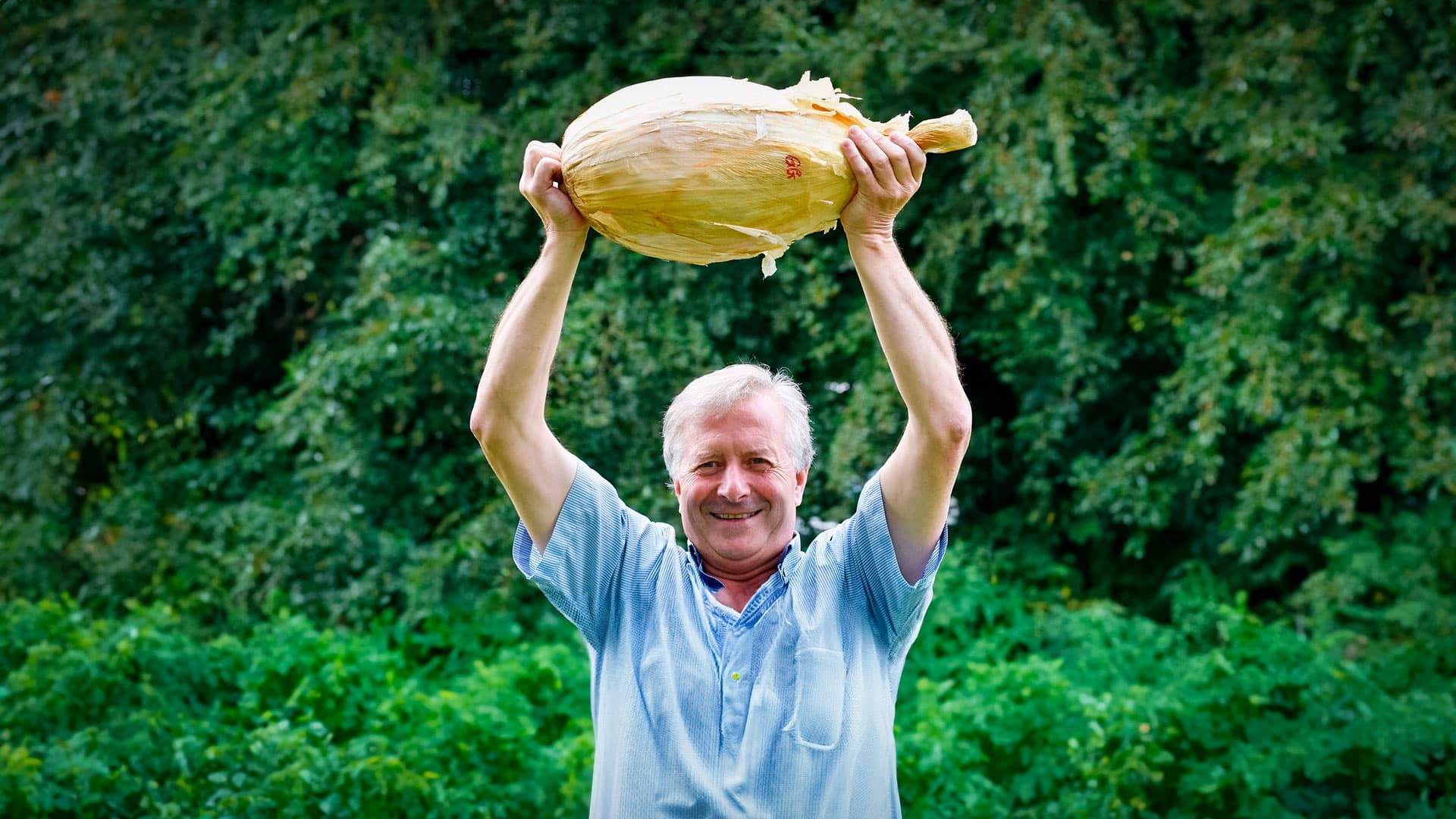 Com 9kg, Cebola Gigante pode entrar para o Guinness Book