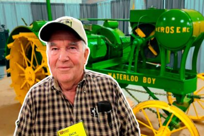 Colecionador revela mais de 150 tratores raros da john deere