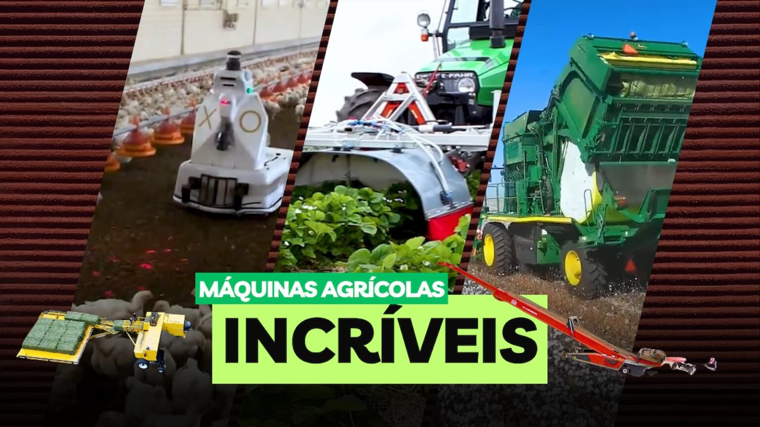 Maquinas agricolas modernas que estao revolucionando o campo