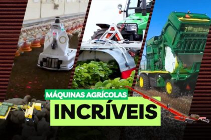 Maquinas agricolas modernas que estao revolucionando o campo