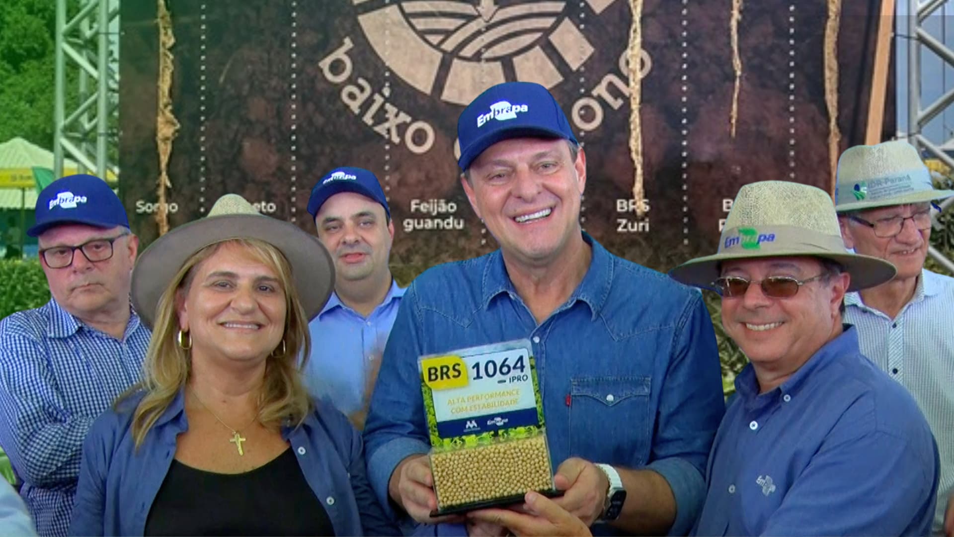 Embrapa 50 anos: Soja Baixo Carbono, novas cultivares e bioinsumos, presidente comenta lançamentos