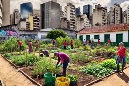 Nova Lei incentiva agricultura urbana para produção de alimentos nas cidades