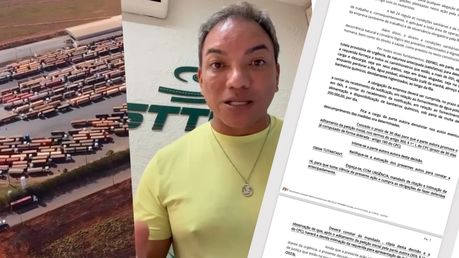 Juiza Determina Melhorias Para Caminhoneiros Na Br 163