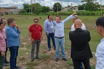 Visita sergio ricardo ao parque de exposições